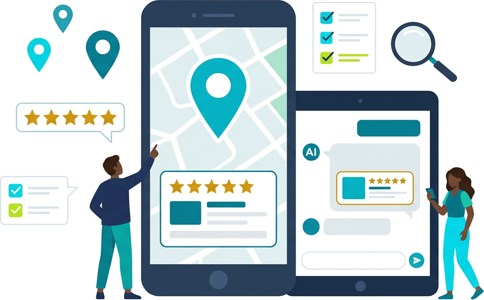 Local SEO illustration